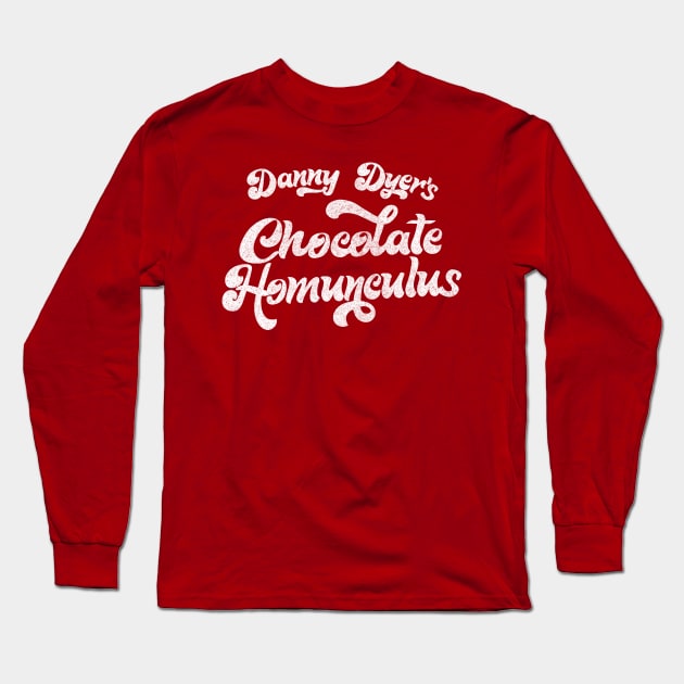 Danny Dyer's Chocolate Homunculus / Peep Show Band Long Sleeve T-Shirt by DankFutura